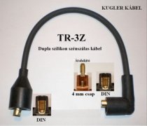 TRAFÓKÁBEL TR-3Z 40CM PIPA VÉGGEL