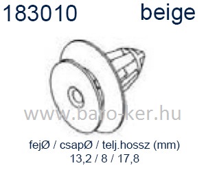 183010 FORD AJTÓKÁRPIT RÖGZÍTŐ PATENT