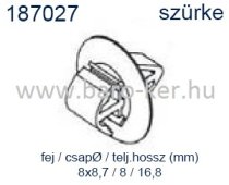 187027 KÁRPITPATENT FIAT IVECO DAILY,RENAULT KANGOO/MASTER, CITROEN DÍSZLÉCRÖGZÍTŐ