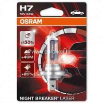 OSRAM NIGHT BREAKER LASER 64193NL 12V H4 60/55W +150% IZZÓ