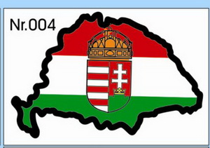 MATRICA H NAGY MAGYARORSZÁG CíMERES PIROS-FEHÉR-ZÖLD 004
