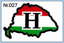 MATRICA H NAGY MAGYARORSZÁG H BETÛ PIROS-FEHÉR-ZÖLD 027