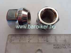 KERÉKANYA 14X1.5 19mm KULCSNYÍLÁS KÚPOS