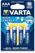 ELEM VARTA HIGH ENERGY AAA MIKRO 4db LONGLIFE