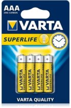 ELEM VARTA SUPERLIFE AAA MIKRO 4db