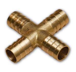 TOLDÓCSŐ FÉM "+" ELÁGAZÁSOS átm: 6mm