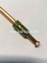 300cm 10X1 TÖLCSÉRES SUZUKI FÉKCSŐ FÉM,RÉZ