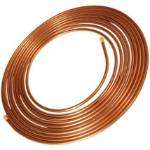 RÉZCSŐ átm: 6mm/KÜLSŐ/ 2000cm/tekercs /20m/