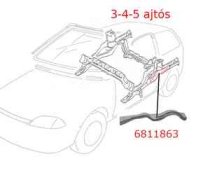 SUZUKI SWIFT 2004-IG LENGÉSCSILLAPÍTÓ TORONY GERENDA MEREV. PÁNT BAL 863