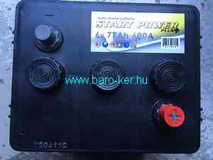 AKKUMULÁTOR 6V 77AH START POWER