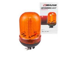 VILLOGÓ SÁRGA 12/24V 100LED KONZOLOS 91813