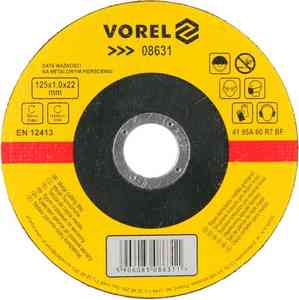 08631 FÉMVÁGÓKORONG FLEXRE 125/1mm