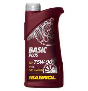 MANNOL BASIC PLUS 75W90 1L FULL.SZINTETIKUS GL4+ VW501.50 VÁLTÓOLAJ