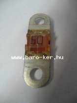 BIZTOSITÉK 50A LAPOS FURATOS