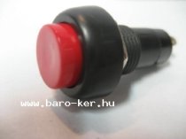 NYOMÓGOMB KICSI PIROS KEREK
