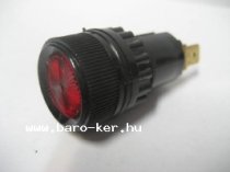 KONTROL LÁMPA PIROS