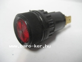 KONTROL LÁMPA PIROS