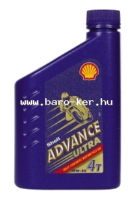 SHELL ADVANCE ULTRA 4T 15W50 1L