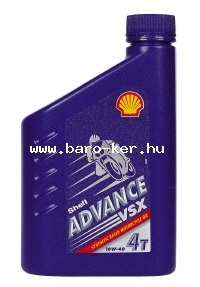 SHELL ADVANCE VSX 4T 10W40 1L AX7