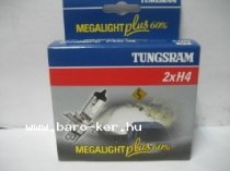 GE MEGALIGHT PLUS H4 12V 60/55W IZZÓ