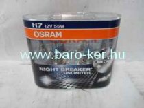 OSRAM NIGHT BREAKER UNLIMITED 12V H7 55W DUO IZZÓ