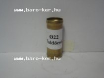 VÍZCSŐ TOLDÓ FÉM Ø 22mm