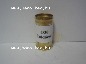 VÍZCSŐ TOLDÓ FÉM Ø 30mm