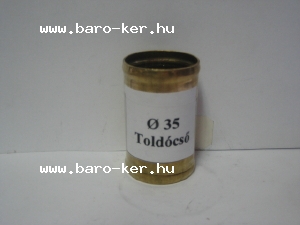 VÍZCSŐ TOLDÓ FÉM Ø 35mm