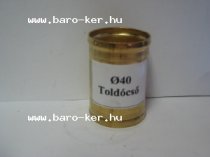 VÍZCSŐ TOLDÓ FÉM Ø 40mm