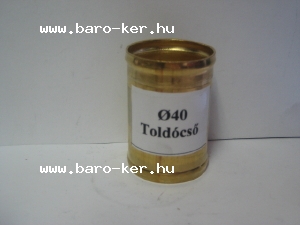VÍZCSŐ TOLDÓ FÉM Ø 40mm