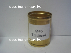 VÍZCSŐ TOLDÓ FÉM Ø 45mm