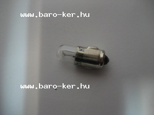 12V 2W IZZÓ FOGLALATTAL BA 7s