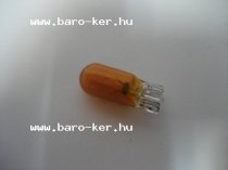 12V 5W ÜVEG SÁRGA IZZÓ