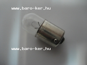 12V 10W CSERESZNYE BA15S IZZÓ