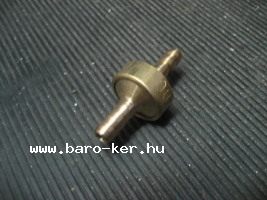 VISSZACSAPÓ-EGYIRÁNYÚ SZELEP RÉZ ? 6mm