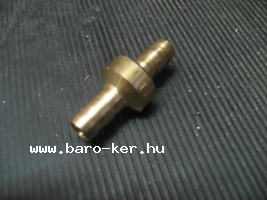 VISSZACSAPÓ-EGYIRÁNYÚ SZELEP RÉZ ? 10mm