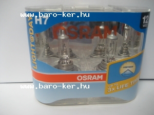12V H7 55W OSRAM LIGHT@DAY IZZÓ