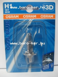 12V H1 55W OSRAM COOL BLUE IZZÓ
