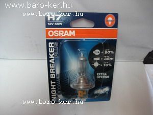 OSRAM NIGHT BREAKER PLUS 12V H7 55W IZZÓ