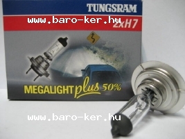 GE MEGALIGHT PLUS H7 12V 55W IZZÓ