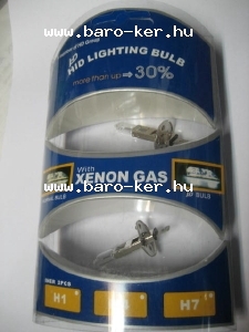 XENON GÁZZAL TÖLTÖTT 12V 55W H1 IZZÓ