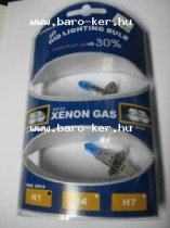 XENON GÁZZAL TÖLTÖTT 12V 55W H1 /JÉGFEHÉR/