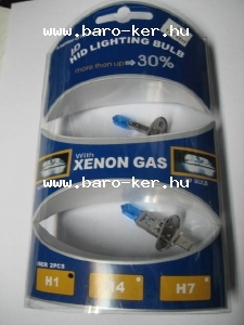 XENON GÁZZAL TÖLTÖTT 12V 55W H1 /JÉGFEHÉR/