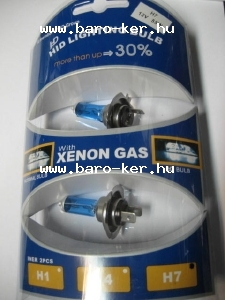 XENON GÁZZAL TÖLTÖTT 12V 55W H7 /JÉGFEHÉR/