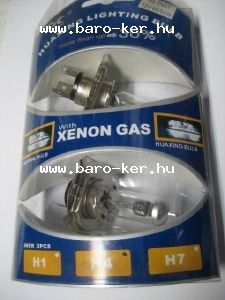 XENON GÁZZAL TÖLTÖTT 12V 60/55W H4 IZZÓ