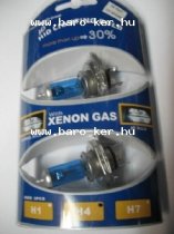 XENON GÁZZAL TÖLTÖTT 12V 60/55W H4 IZZÓ /JÉGFEHÉR/