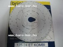 TACHOGRÁF KORONG,PAPÍR 1 NAPOS 125KM/H