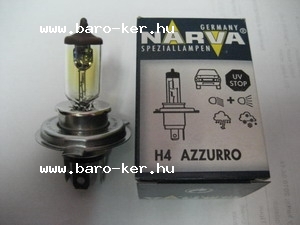 12V H4 60/55W NARVA AZZURO p43t IZZÓ
