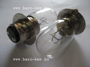 12V 25/25W IZZÓ /ROBOGÓ/ PX15D T19