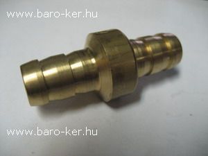 VISSZACSAPÓ-EGYIRÁNYÚ SZELEP RÉZ ? 12mm